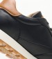 Ανδρικά Παπούτσια Casual 232030 Μαύρο Δέρμα La Martina
