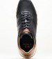 Men Casual Shoes 232030 Black Leather La Martina