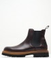 Men Boots 232070 Brown Leather La Martina