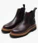 Men Boots 232070 Brown Leather La Martina