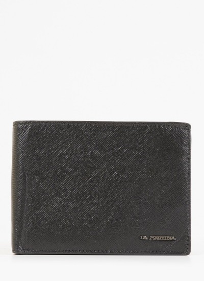 Men Wallets Premium.Cc Brown Leather Tommy Hilfiger