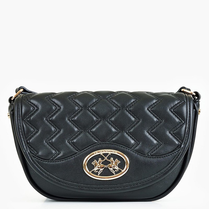 Γυναικείες Τσάντες Isabel.Over Μαύρο ECOleather La Martina
