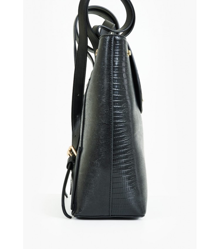 Women Bags Mireia.Bpack Black ECOleather La Martina