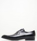 Men Shoes 1500 Black Leather Damiani