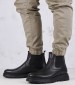 Men Boots 4101 Black Leather Damiani