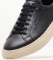 Men Casual Shoes 4306 Black Leather Damiani