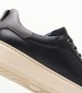 Men Casual Shoes 4306 Black Leather Damiani