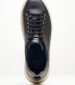 Men Casual Shoes 4306 Black Leather Damiani