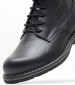 Men Boots 4802 Black Leather Damiani