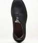 Ανδρικά Παπούτσια Δετά 5200 Μαύρο Δέρμα Λαδερό Damiani