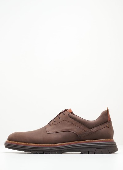 Men Shoes 5200 Brown Oily Leather Damiani