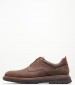 Men Shoes 5200 Brown Oily Leather Damiani