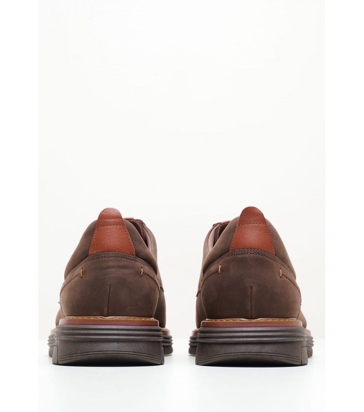 Men Shoes 5200 Brown Oily Leather Damiani