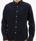 Men Shirts Cord.Shirt DarkBlue Cotton GANT