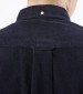 Ανδρικά Πουκάμισα Cord.Shirt Σκούρο Μπλε Βαμβάκι GANT
