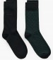 Men Socks Dot.2pack Green Cotton GANT