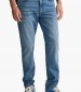 Men Pants Jeans.Sl Blue Cotton GANT