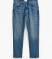 Men Pants Jeans.Sl Blue Cotton GANT