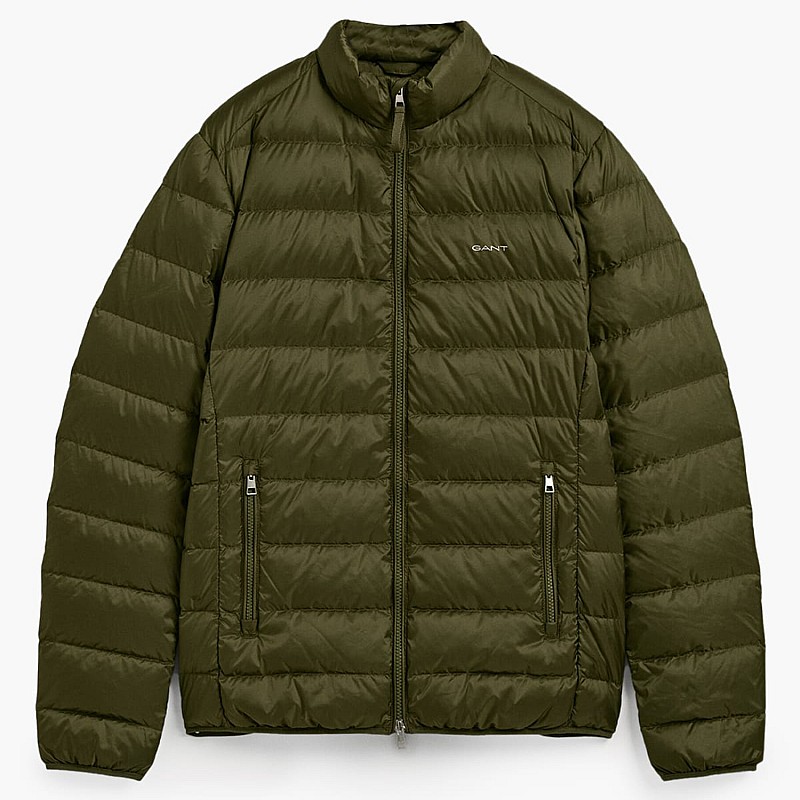 Men Jackets Light.Jkt Green Polyester GANT