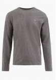 Men T-Shirts Reg.Ls Grey Cotton GANT