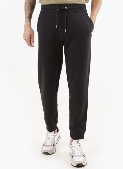 Ανδρικά Παντελόνια Callen.Crop Μαύρο Πολυεστέρα Pepe Jeans