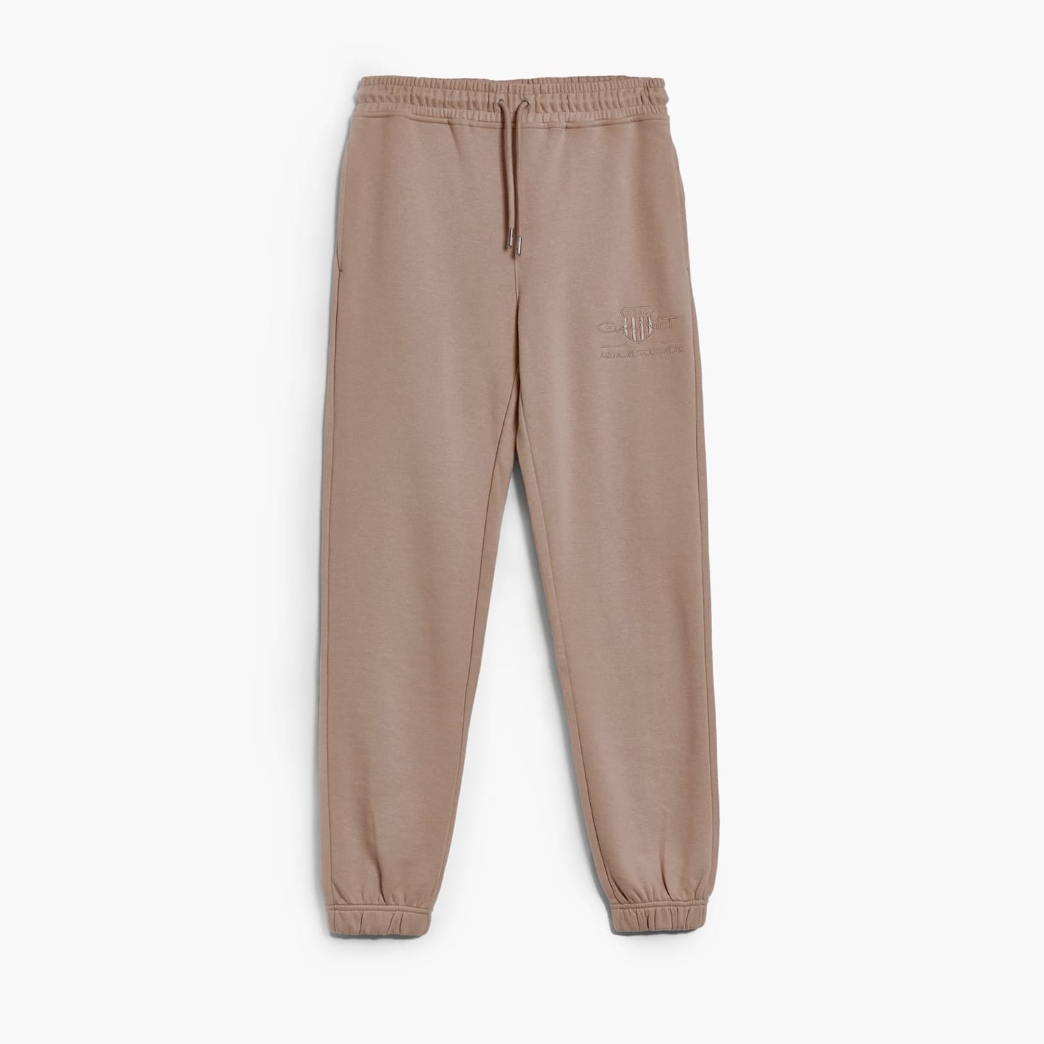 Γυναικεία Παντελόνια Ton.Spants Καφέ Βαμβάκι GANT