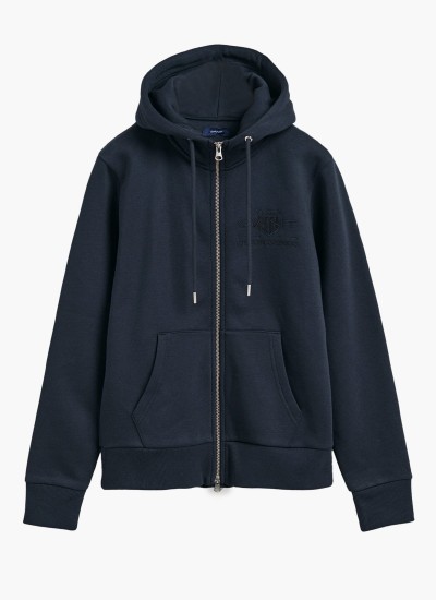 Women Cardigans Ton.Zip DarkBlue Cotton GANT