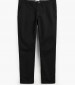 Men Pants Twill.Chino Black Cotton GANT