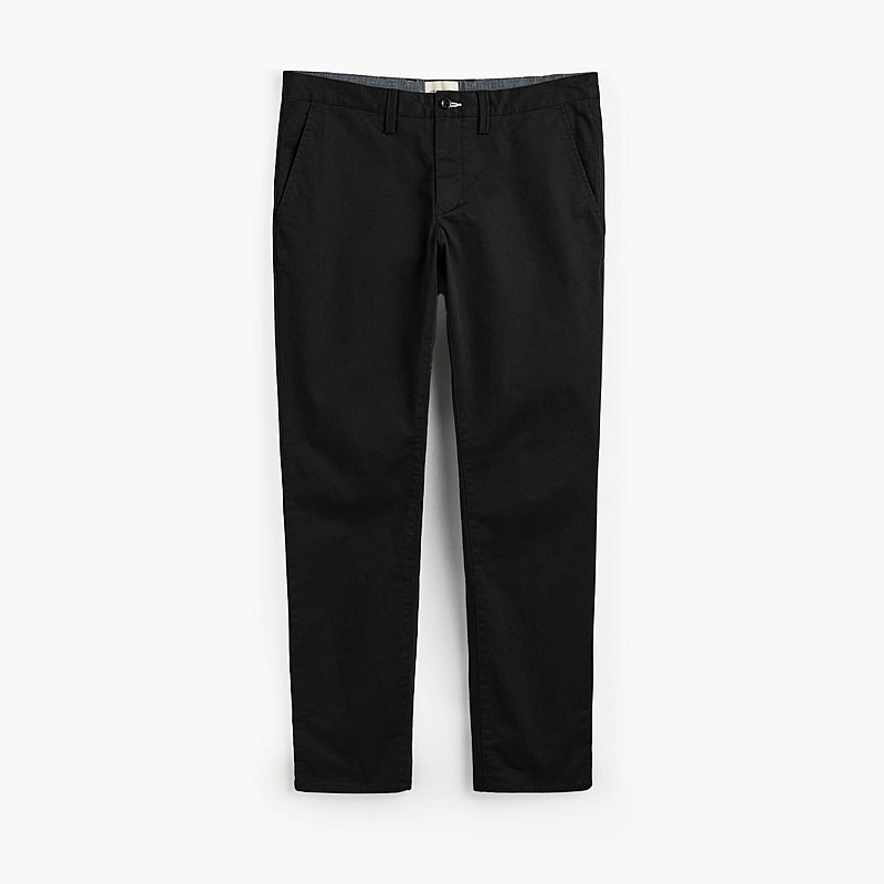 Ανδρικά Παντελόνια Twill.Chino Μαύρο Βαμβάκι GANT