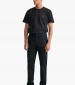 Men Pants Twill.Chino Black Cotton GANT