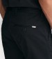 Men Pants Twill.Chino Black Cotton GANT