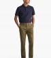 Men Pants Twill.Chino Olive Cotton GANT