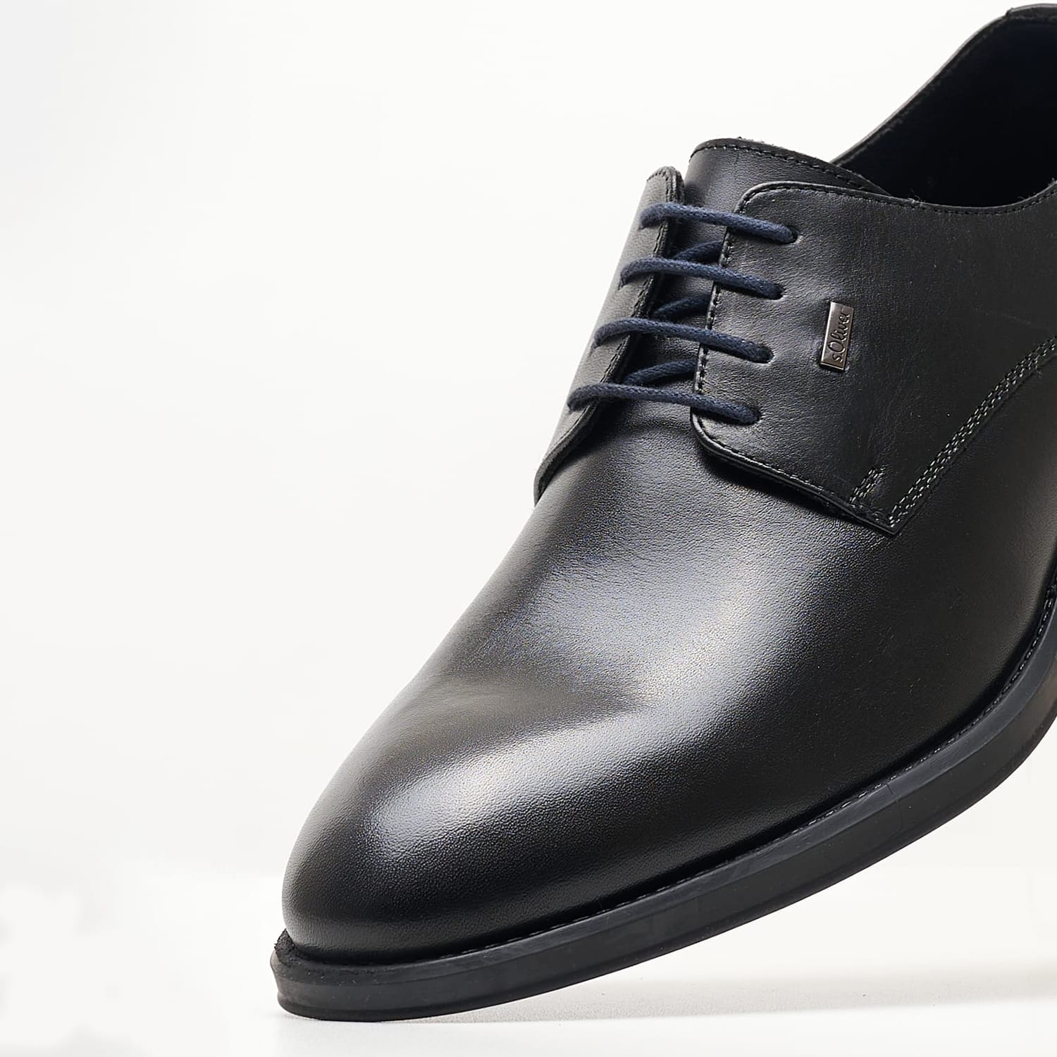 Men Shoes 13202 Black Leather S.Oliver Men Shoes 13202 Black Leather S.Oliver