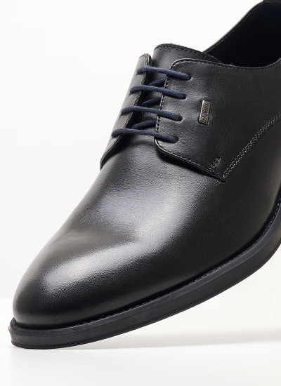 Men Shoes 13202 Black Leather S.Oliver