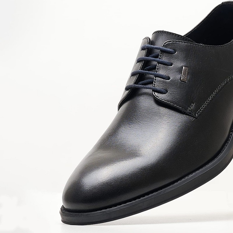 Men Shoes 13202 Black Leather S.Oliver