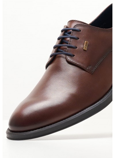 Men Shoes 13202 Brown Leather S.Oliver
