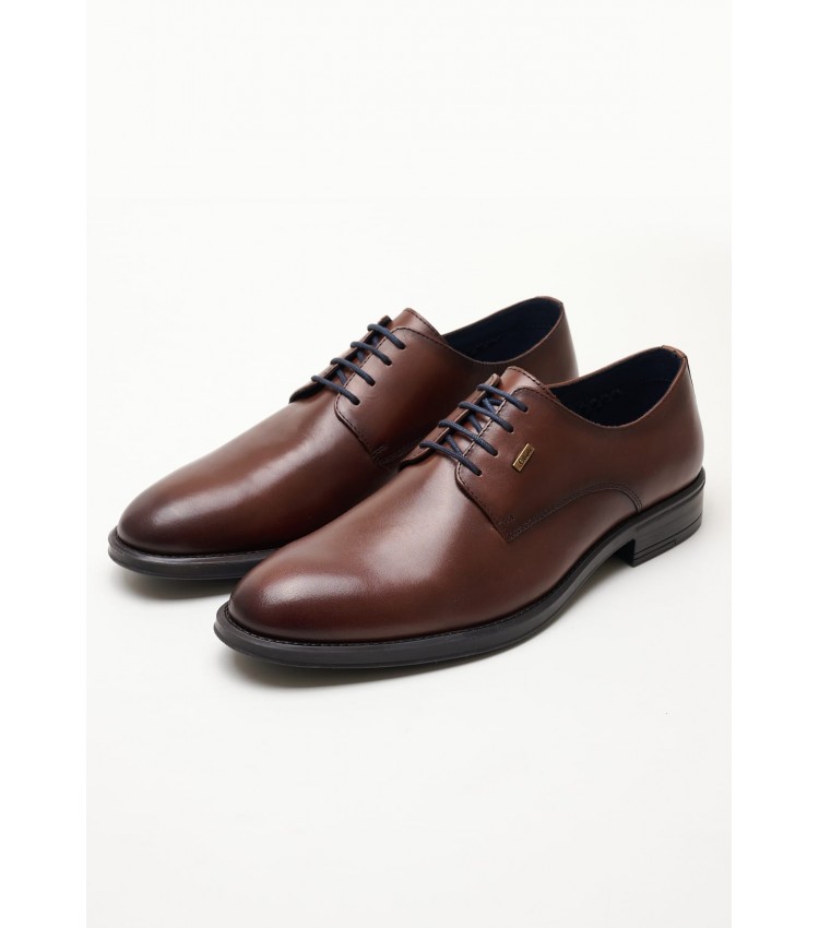 Men Shoes 13202 Brown Leather S.Oliver