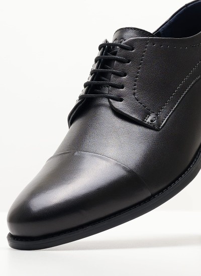 Men Shoes 13205 Black Leather S.Oliver