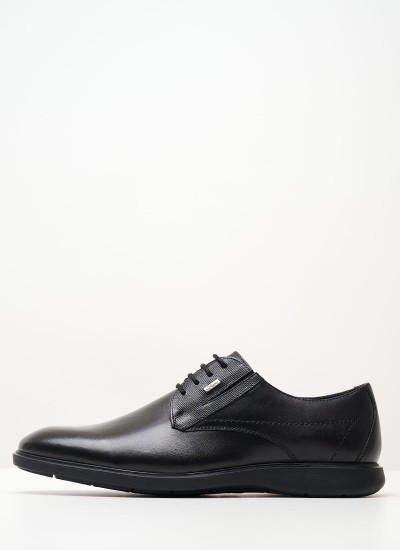 Men Shoes 13609 Black Leather S.Oliver