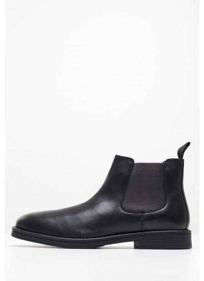 Ανδρικά Μποτάκια 1460.Mono Μαύρο Δέρμα Dr. Martens