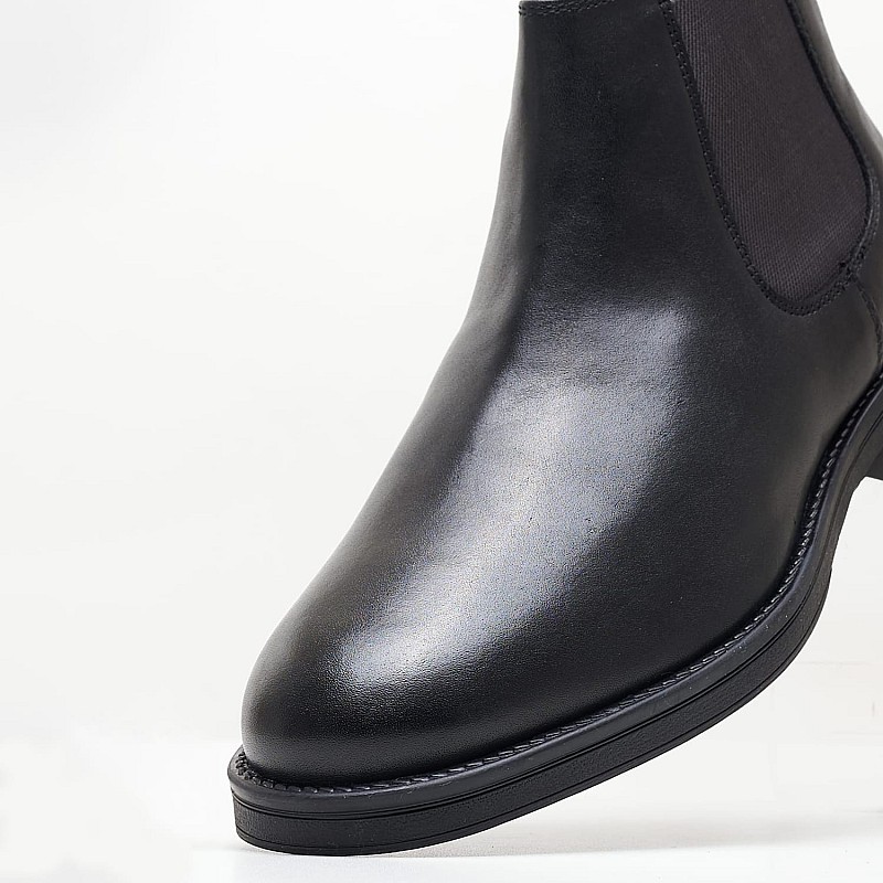 Men Boots 15300 Black Leather S.Oliver