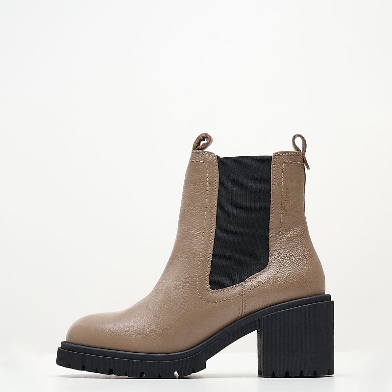 Women Boots 25416 Taupe Leather S.Oliver