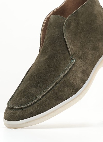 Women Boots A.501 Khaki Buckskin Komis and Komis