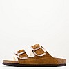Γυναικεία Flats Arizona.Shea Καφέ Δέρμα Καστόρι Birkenstock Γυναικεία Flats Arizona.Shea Καφέ Δέρμα Καστόρι Birkenstock