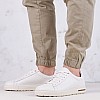 Men Casual Shoes Bend.Low White Leather Birkenstock Men Casual Shoes Bend.Low White Leather Birkenstock