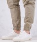 Men Casual Shoes Bend.Low White Leather Birkenstock