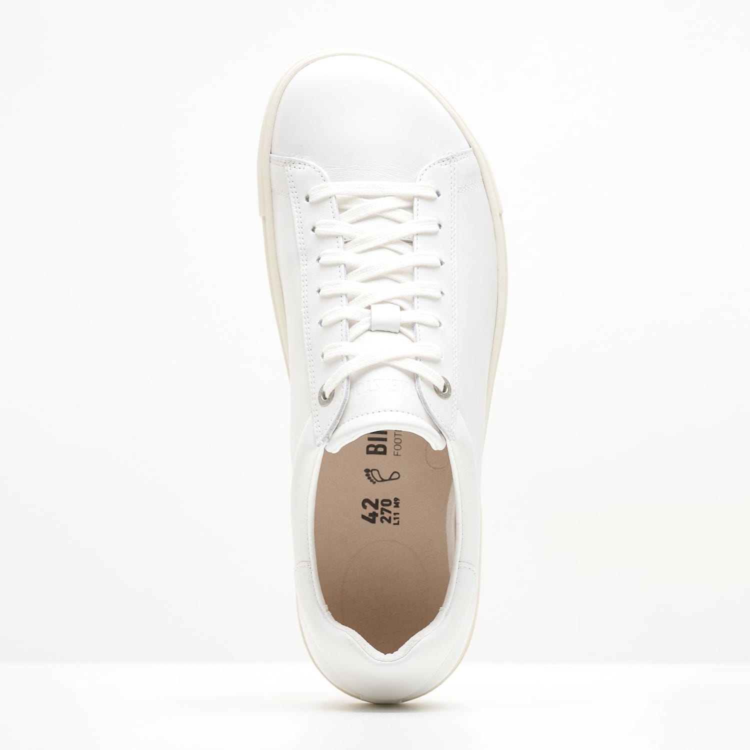 Men Casual Shoes Bend.Low White Leather Birkenstock Men Casual Shoes Bend.Low White Leather Birkenstock