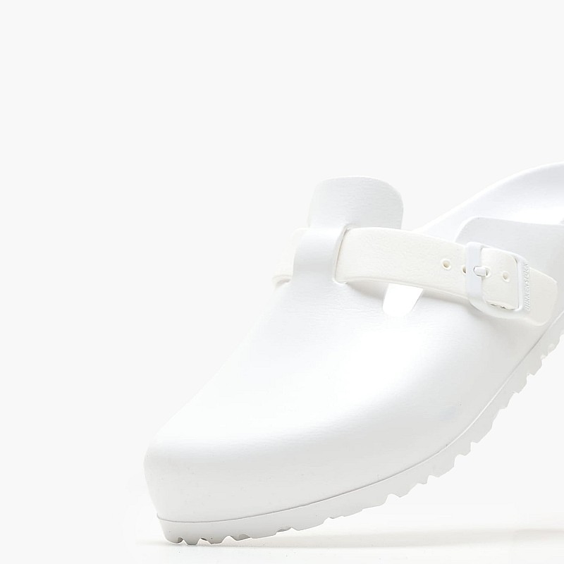 Women Flip Flops & Sandals Boston.Ev White Rubber Birkenstock