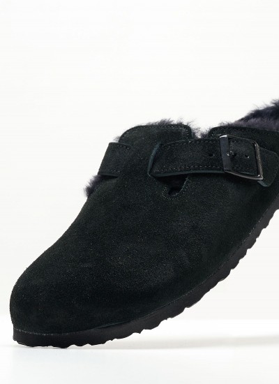 Γυναικεία Flats Arizona.BS Ασημί ECOleather Birkenstock