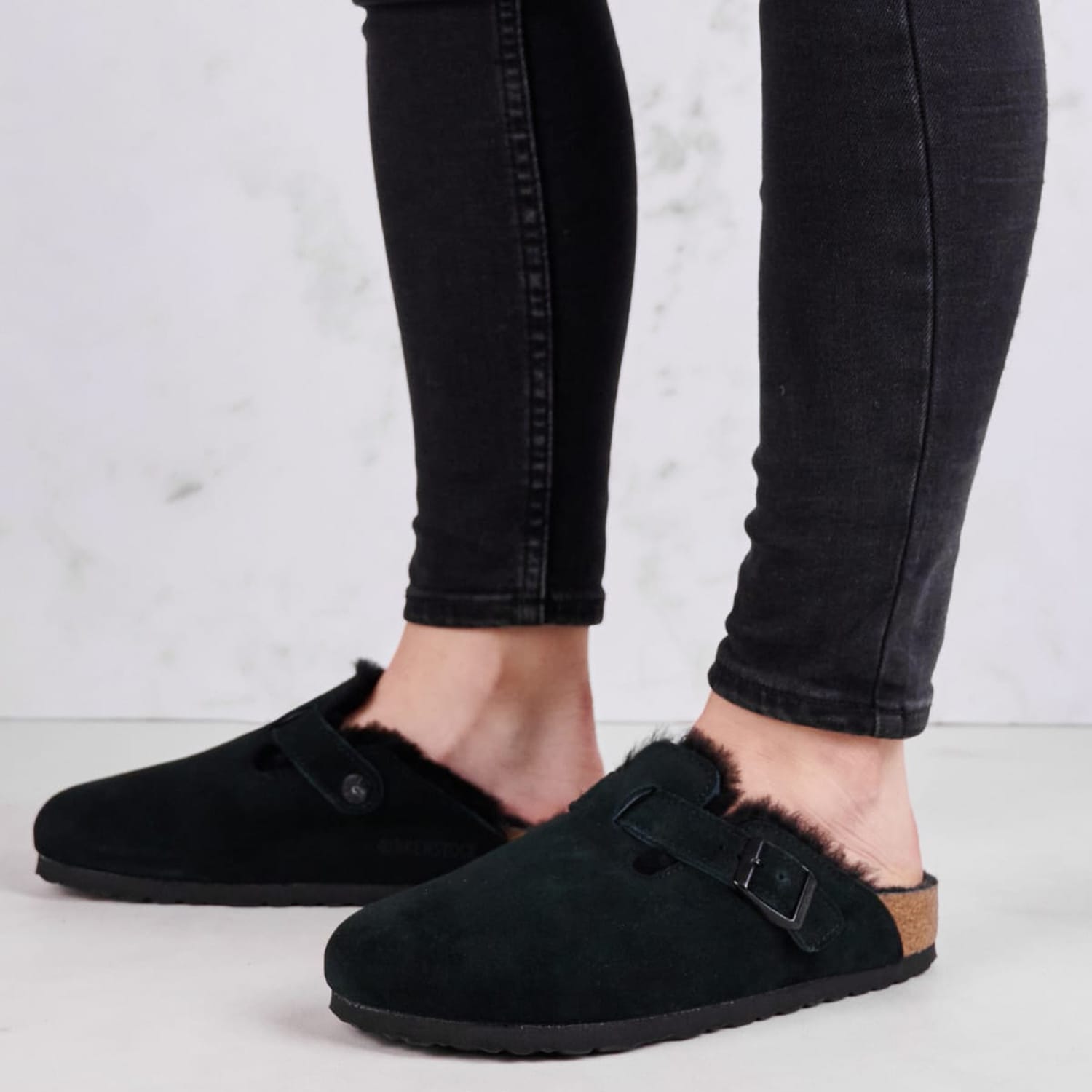 Γυναικεία Mules Boston.Shea Μαύρο Δέρμα Καστόρι Birkenstock Γυναικεία Mules Boston.Shea Μαύρο Δέρμα Καστόρι Birkenstock